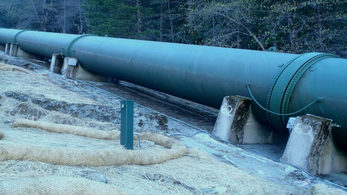 Penstock Pipeline and Saddle Block Monitoring GEODAQ